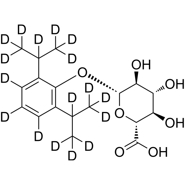 Propofol beta-D-glucuronide-d17 2734920-06-8